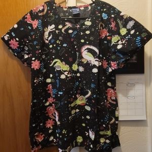Zoe & Chloe XL scrub top